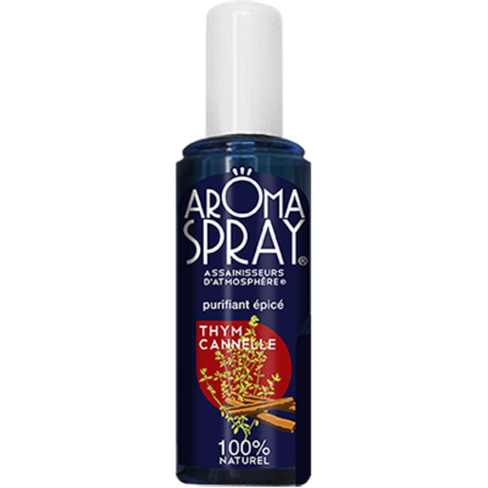 Photo de Spray thym cannelle - 100ml Aromaspray Spray thym cannelle - 100ml Aromaspray-133536