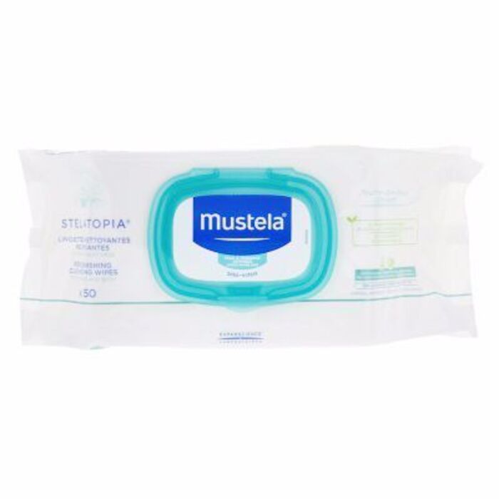 Photo de Stelatopia lingettes nettoyantes relipidantes x50 Mustela Stelatopia lingettes nettoyantes relipidantes x50 Mustela-216476