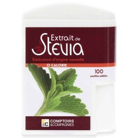 Stévia - 100 pastilles - divers - Comptoirs & compagnies -134770