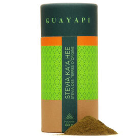 Stévia poudre - 50.0 g - Compléments alimentaires en poudre et gélules - Guayapi Pouvoir sucrant élevé-9291