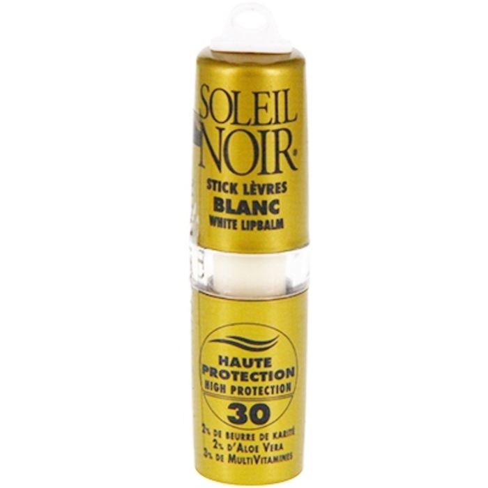 Photo de Stick lèvres blanc ip 30 - 4 gr Soleil noir Stick lèvres blanc ip 30 - 4 gr Soleil noir-195949