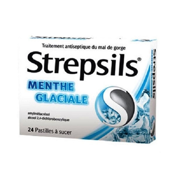 Strepsils menthe glaciale - 24 pastilles Reckitt benckiser-193100