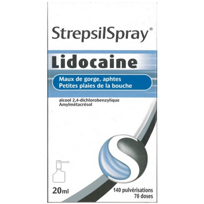 Photo de Strepsilspray lidocaïne collutoire Reckitt benckiser Strepsilspray lidocaïne collutoire Reckitt benckiser-192850