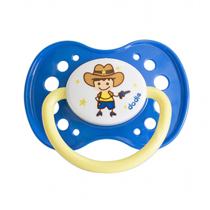 Photo de Sucette anatomique +18mois cowboy Dodie Sucette anatomique +18mois cowboy Dodie-215023