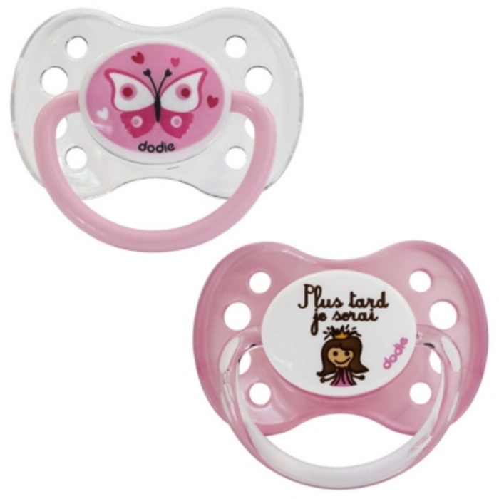 Photo de Sucette anatomique +6mois x2 - fille Dodie Sucette anatomique +6mois x2 - fille Dodie-144852