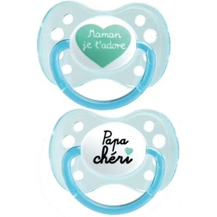 Photo de Sucette anatomique silicone 0-6 mois - 2 sucettes Dodie Sucette anatomique silicone 0-6 mois - 2 sucettes Dodie-144844