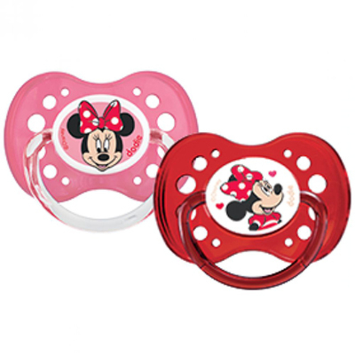 Photo de Sucette anatomique silicone +18mois x2 minnie Dodie Sucette anatomique silicone +18mois x2 minnie Dodie-213853