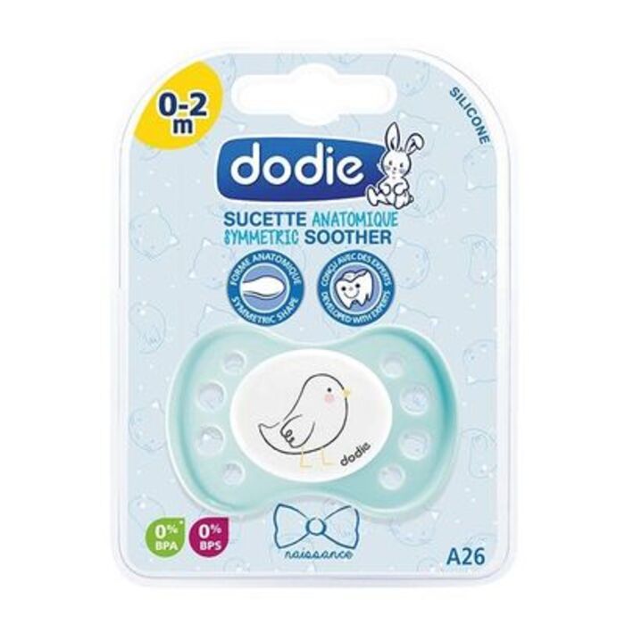 Photo de Sucette naissance anatomique silicone 0-2 mois Dodie Sucette naissance anatomique silicone 0-2 mois Dodie-220467