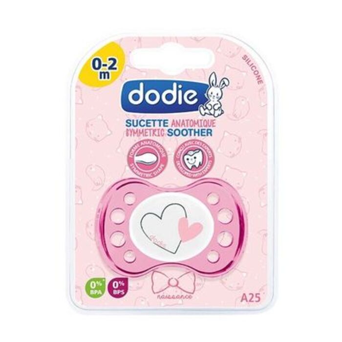 Photo de Sucette naissance anatomique silicone rose 0-2 mois Dodie Sucette naissance anatomique silicone rose 0-2 mois Dodie-221572