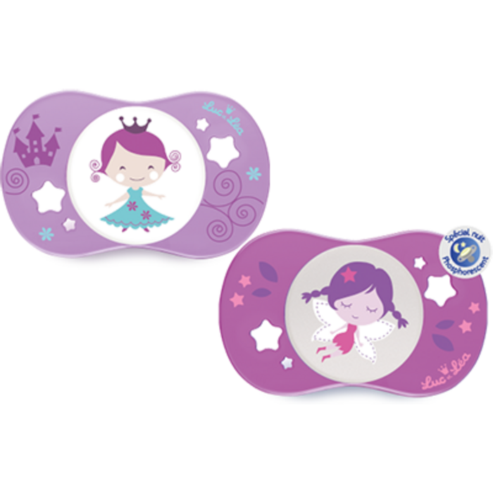 Photo de Sucettes silicone 18mois+ violet x2 Luc et lea Sucettes silicone 18mois+ violet x2 Luc et lea-223569