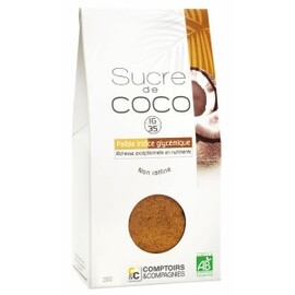 Sucre de fleurs de Noix de coco BIO - 200g - divers - Comptoirs & compagnies -134768