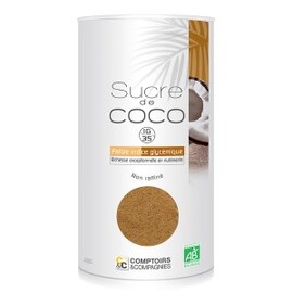 Sucre de fleurs de Noix de coco BIO - 400 g - divers - Comptoirs & compagnies -140812