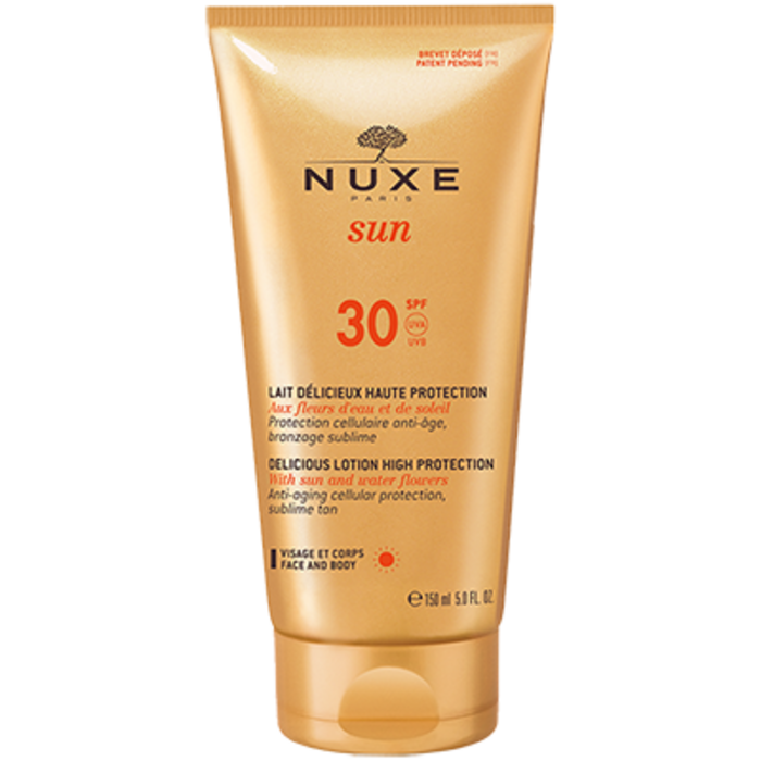 Photo de Sun lait délicieux visage et corps spf30 150ml Nuxe Sun lait délicieux visage et corps spf30 150ml Nuxe-144477