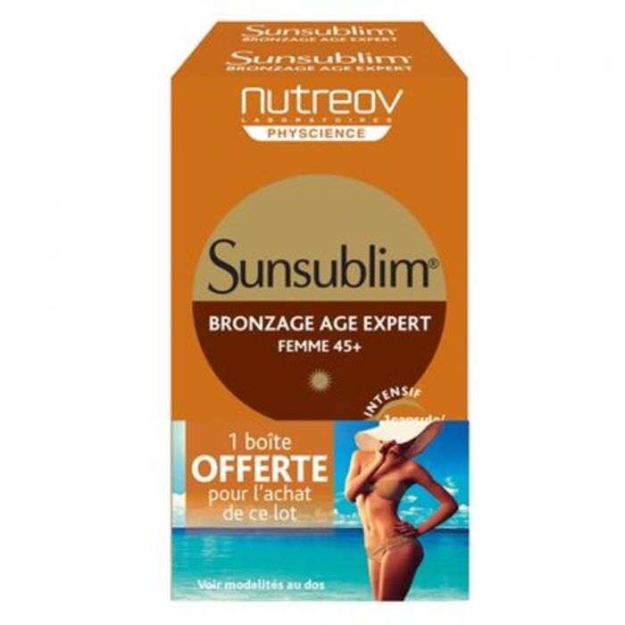 Photo de Sunsublim bronzage age expert 2x28 capsules Nutreov Sunsublim bronzage age expert 2x28 capsules Nutreov-195695