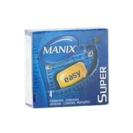 Super 4 préservatifs - manix -215466