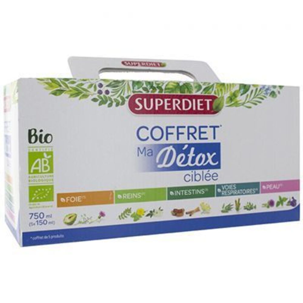 Photo de Superdiet ma détox ciblée bio coffret Super diet Superdiet ma détox ciblée bio coffret Super diet-225295