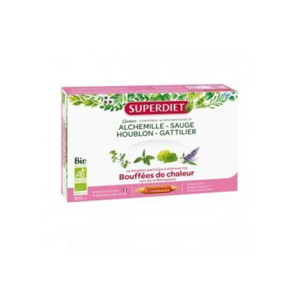 Photo de Superdiet quatuor ménopause 20 ampoules Super diet Superdiet quatuor ménopause 20 ampoules Super diet-210353