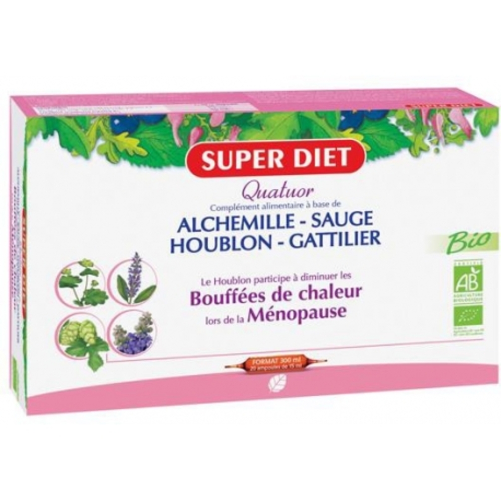 Photo de Superdiet quatuor menopause 20amp Super diet Superdiet quatuor menopause 20amp Super diet-210353