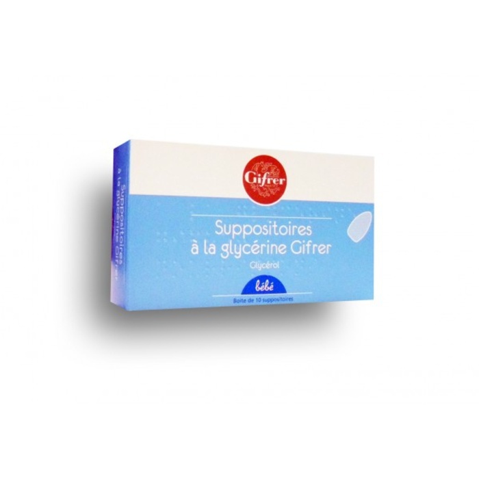 Suppositoires A La Glycerine Nourrisson X10 Gifrer Achat Au Meilleur Prix Pharmacie En Ligne