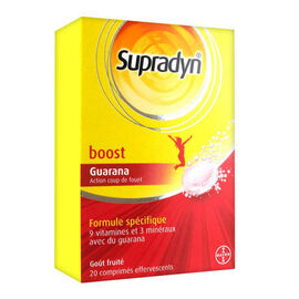 Supradyn Boost 20 comprimés effervescents - boost - BAYER -91085