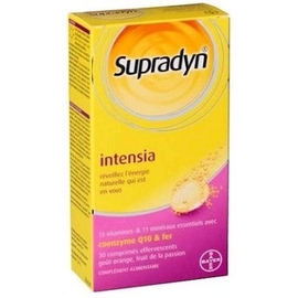 Supradyn intensia 30 comprimés effervescents - intensia® - bayer -82163