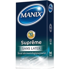 Suprême 10 préservatifs - 10.0 unites - préservatifs - manix Sans latex-14587