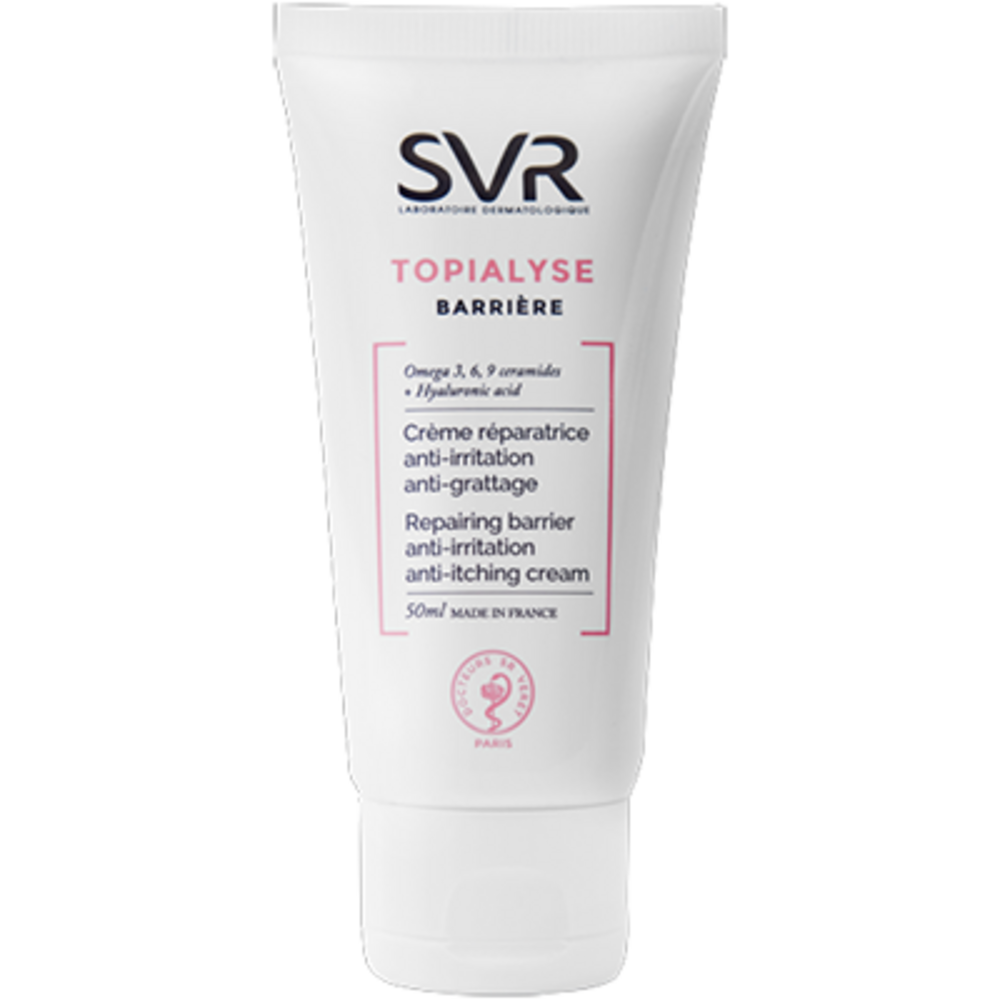 Prix de Svr topialyse crème barrière peau sèche réactive irritée 50ml