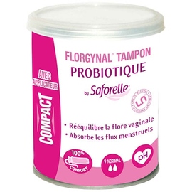 Tampon Compact Normal x9 - 9.0 unites - FLORGYNAL -139124