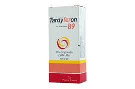 Tardyferon b9 - 30 comprimés pelliculés - pierre fabre -193973