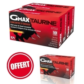-taurine - lot de 3 - 30.0 unites - gmax -14255