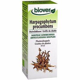 Teinture Mère Griffe du Diable Harpagophytum Procumbens Bio - 50.0 ml - Gouttes de plantes - teintures mères - Biover -8979
