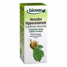 Teinture mère marron d'inde aesculus hippocastanum bio - 50.0 ml - gouttes de plantes - teintures mères - biover Pour des jambes légères-8947