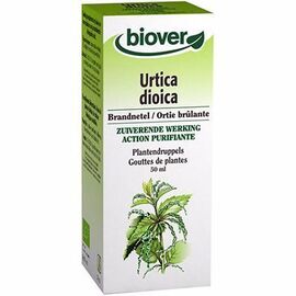Teinture Mère Ortie Brûlante Urtica Dioica Bio - 50.0 ml - Gouttes de plantes - teintures mères - Biover Action purifiante-8997