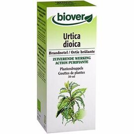 Teinture Mère Ortie Brûlante Urtica Dioica Bio - 50.0 ml - Gouttes de plantes - teintures mères - Biover Action purifiante-8997