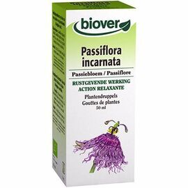Teinture Mère Passiflore Passiflora Incarnata Bio - 50.0 ml - Gouttes de plantes - teintures mères - Biover Action relaxante-8985
