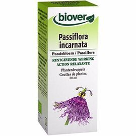 Teinture mère passiflore passiflora incarnata bio - 50.0 ml - gouttes de plantes - teintures mères - biover Action relaxante-8985