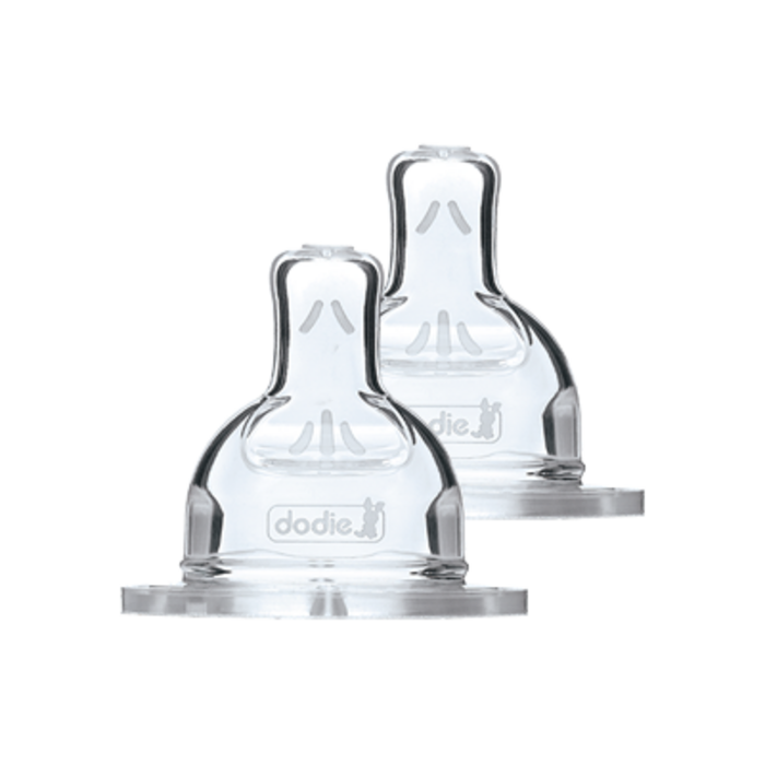 Photo de Tétine plate anti-colique x2 Dodie Tétine plate anti-colique x2 Dodie-204019