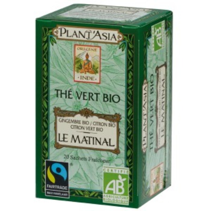 Photo de Thé vert bio le matinal plantasia Plant'asia Thé vert bio le matinal plantasia Plant'asia-122172
