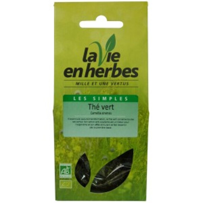 Thé vert  bio - pochette vrac 60 g La vie en herbes-142332