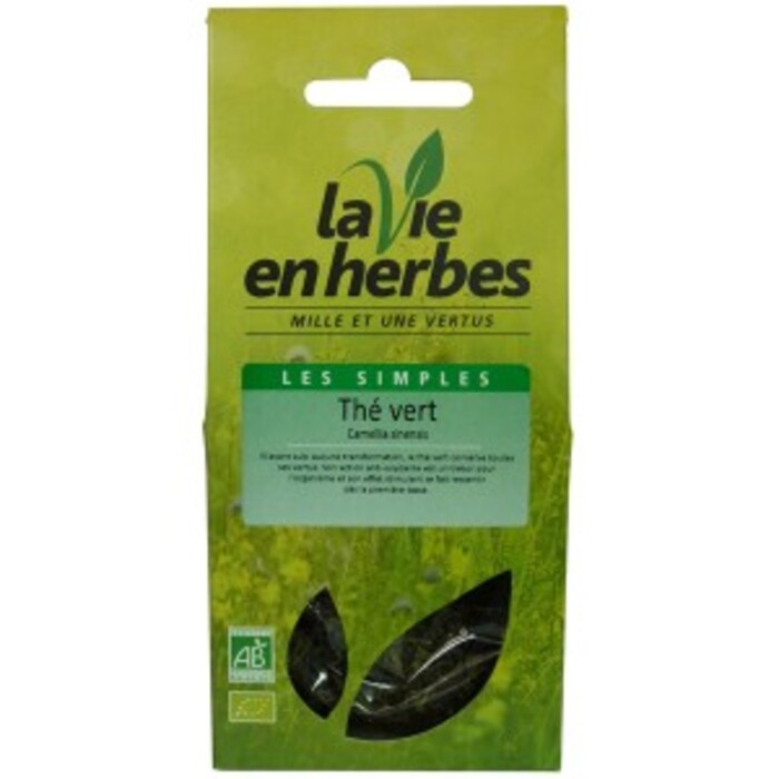 Photo de Thé vert bio - pochette vrac 60 g La vie en herbes Thé vert bio - pochette vrac 60 g La vie en herbes-142332