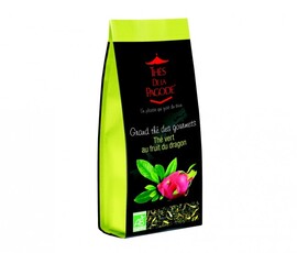 Thé vert fruit du dragon bio - 110.0 g - gamme gourmet - thés de la pagode -133254
