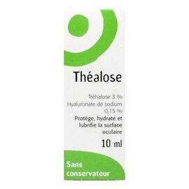 Thealose solution oculaire oeil sec - 10.0 ml - laboratoires thea -210507