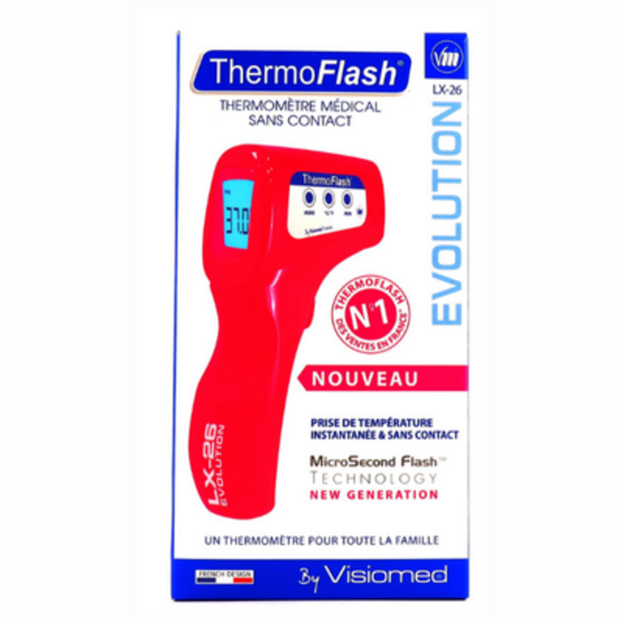 Photo de Thermoflash lx-26 rouge Visiomed Thermoflash lx-26 rouge Visiomed-144488