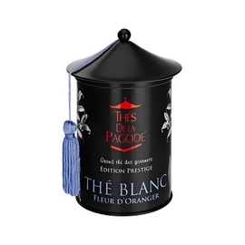 THES DE LA PAGODE Coffret Thé Blanc Fleur d'Oranger 100g - Thés de la Pagode -201704
