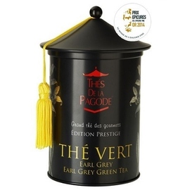 THES DE LA PAGODE Coffret Thé Vert Earl Grey 100g - Thés de la Pagode -201706