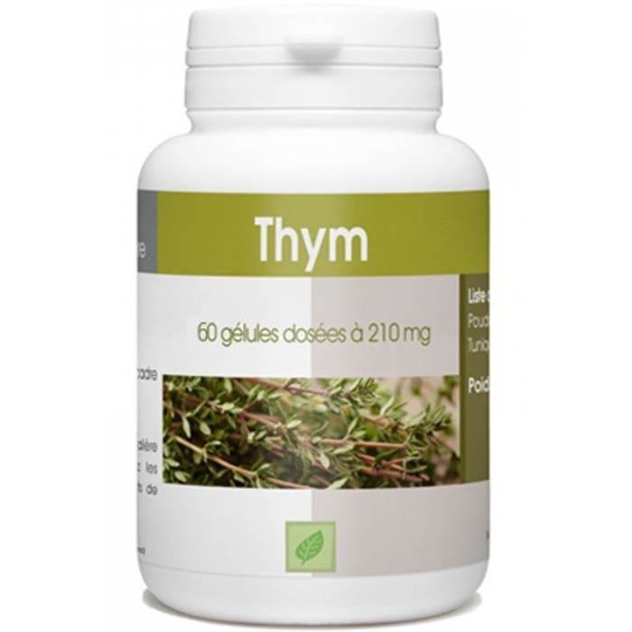 Photo de Thym 210mg 60 gélules L'herbothicaire Thym 210mg 60 gélules L'herbothicaire-212735