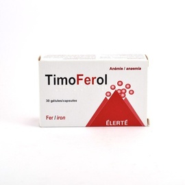 TIMOFEROL - 30 gélules - LABORATOIRE ELERTE -192223