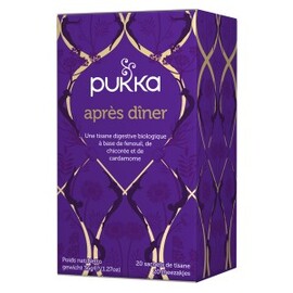 Tisane Ayurvedique After dinner BIO - boite de 20 sachets - divers - Pukka -137757