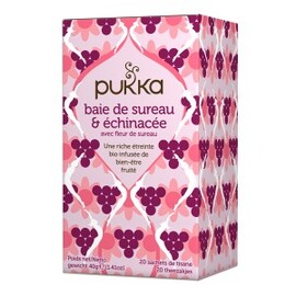 Tisane Ayurvedique Baies de sureau & Echinacée BIO -... - divers - Pukka -143481