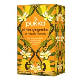 Tisane Ayurvedique Citron Gingembre & Miel de manuka BIO -... - divers - Pukka -143486
